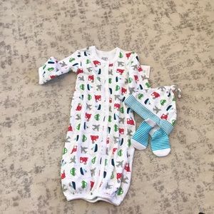 Baby boy gown